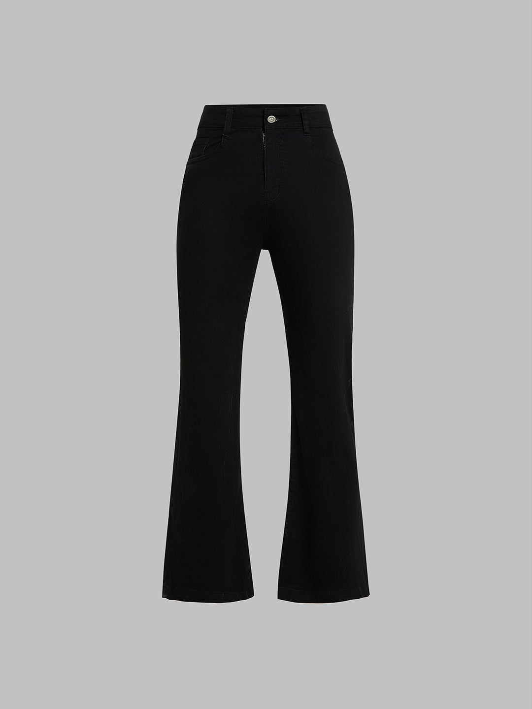 24/7 Comfort Black Bootcut High-Rise Stretchable Denim Jeans