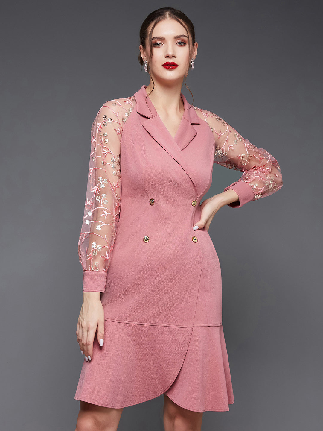 green emerald velvet dress J'Adore Dresses J23065 main image 1