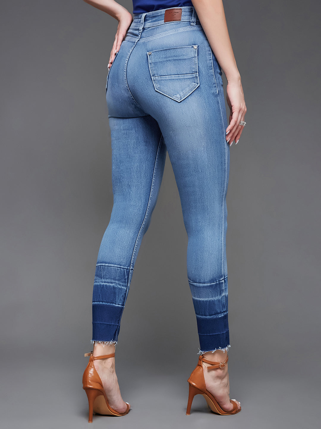 CHASEstretch™ Light Blue Skinny-Fit High-Rise Denim Jeans