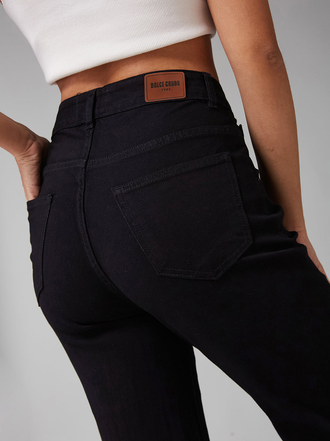 CHASEstretch™ Black Bootcut High-Rise Denim Jeans