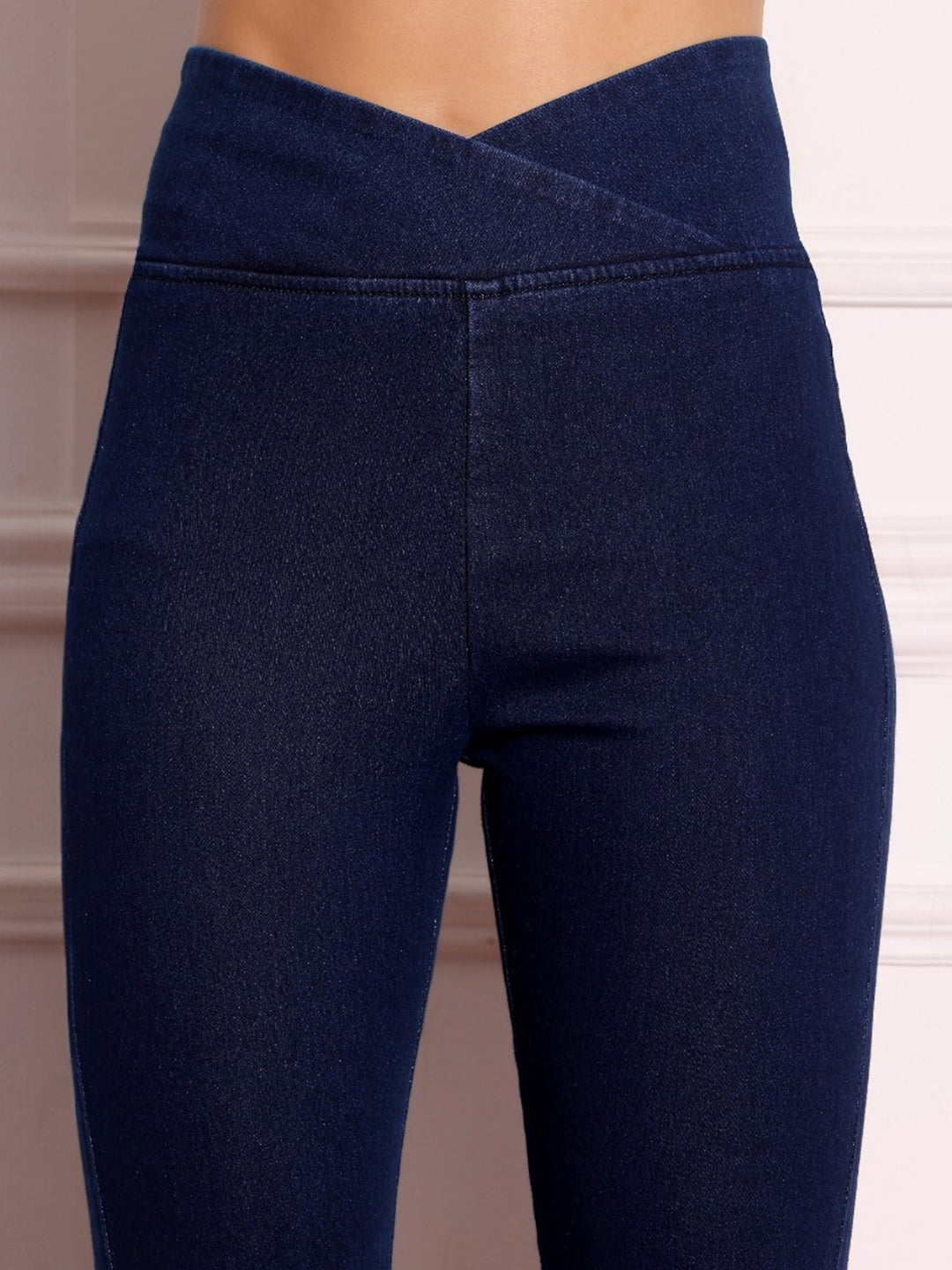 CHASEshape™ Light-Shaping Bootcut High-Rise Navy Blue Denim Jeans
