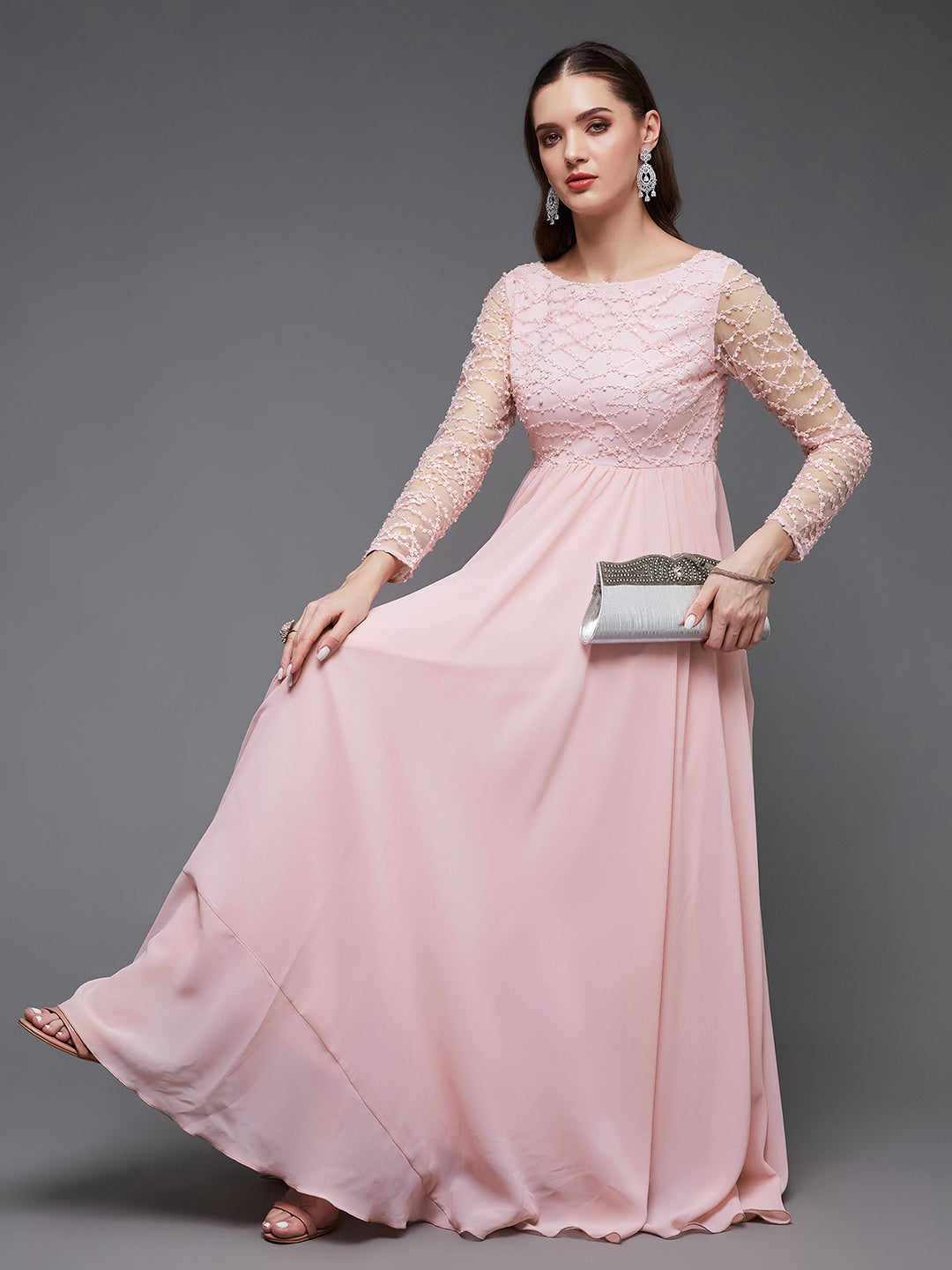 Dusty Pink Relaxed Fit dress — Miss Chase