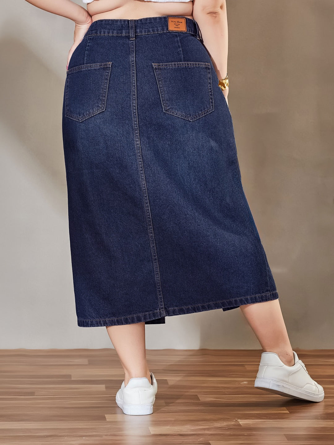 Light Blue Wide-Leg fit Mid Rise Stretchable Denim Jeans for Women