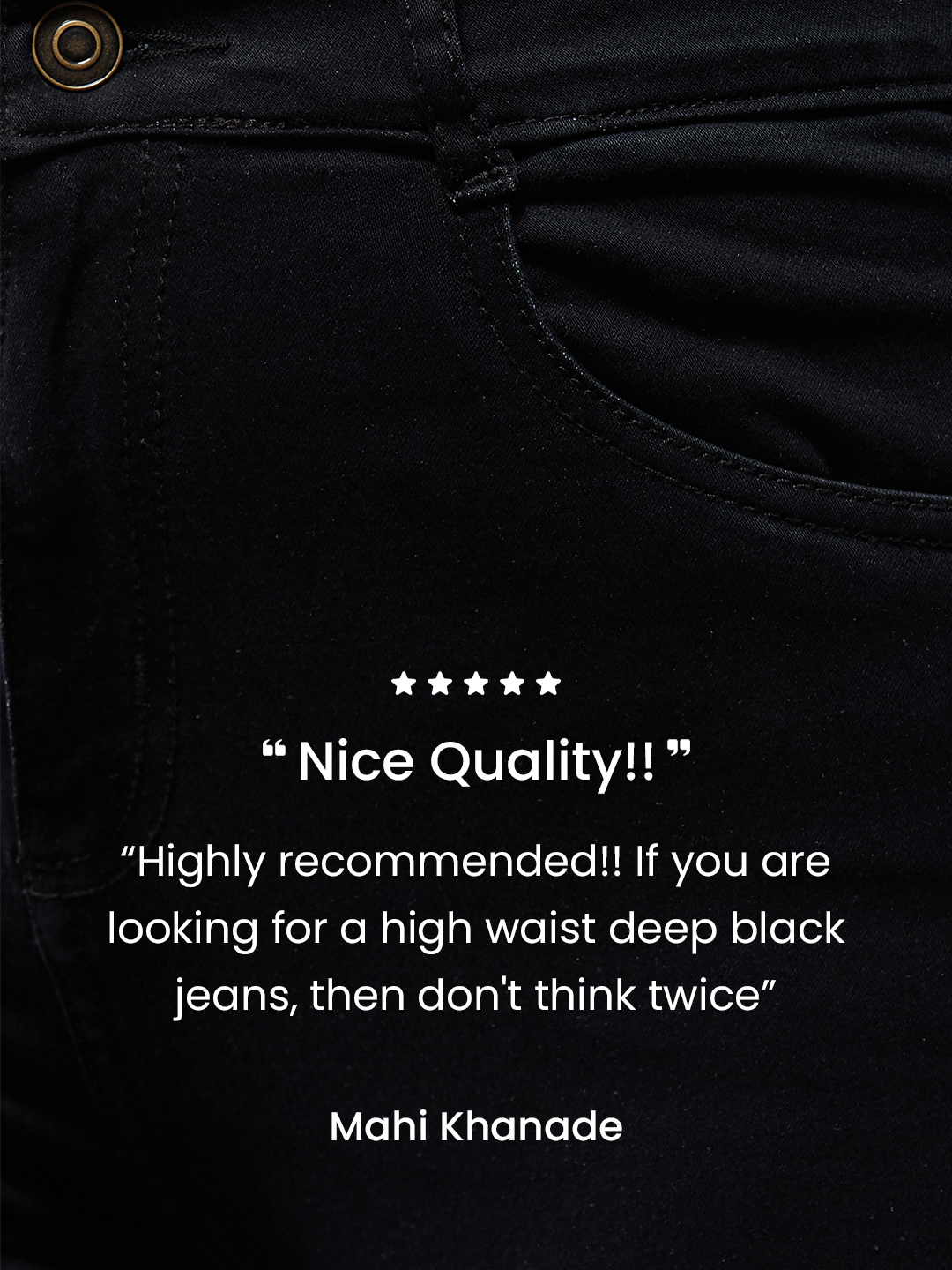 24/7 Comfort Black Skinny-Fit High-Rise Stretchable Denim Jeans