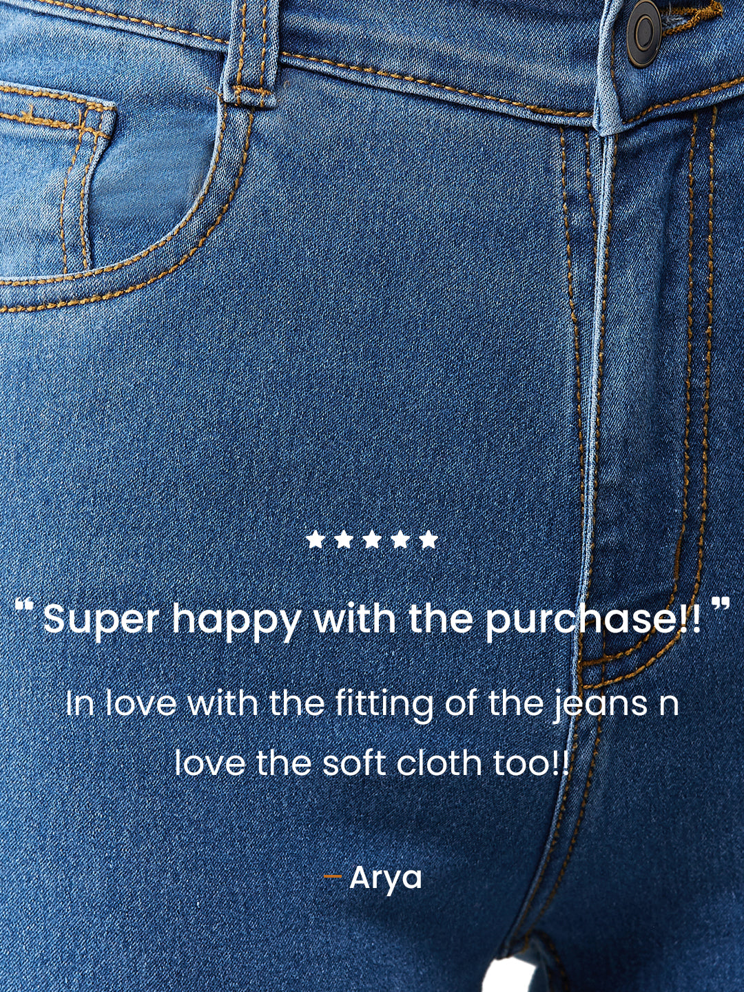 Women's Blue Skinny High-Rise Cropped-Length Fringe Detailing Stretchable Denim Jeans