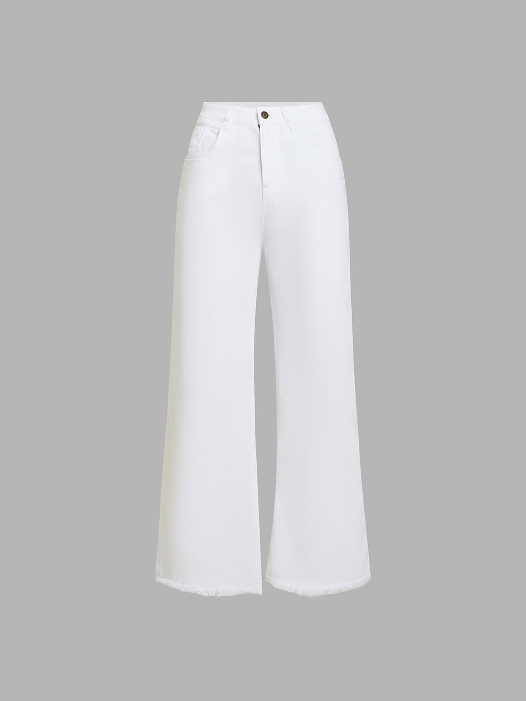 Women's White Bootcut High Rise Stretchable Denim Jeans