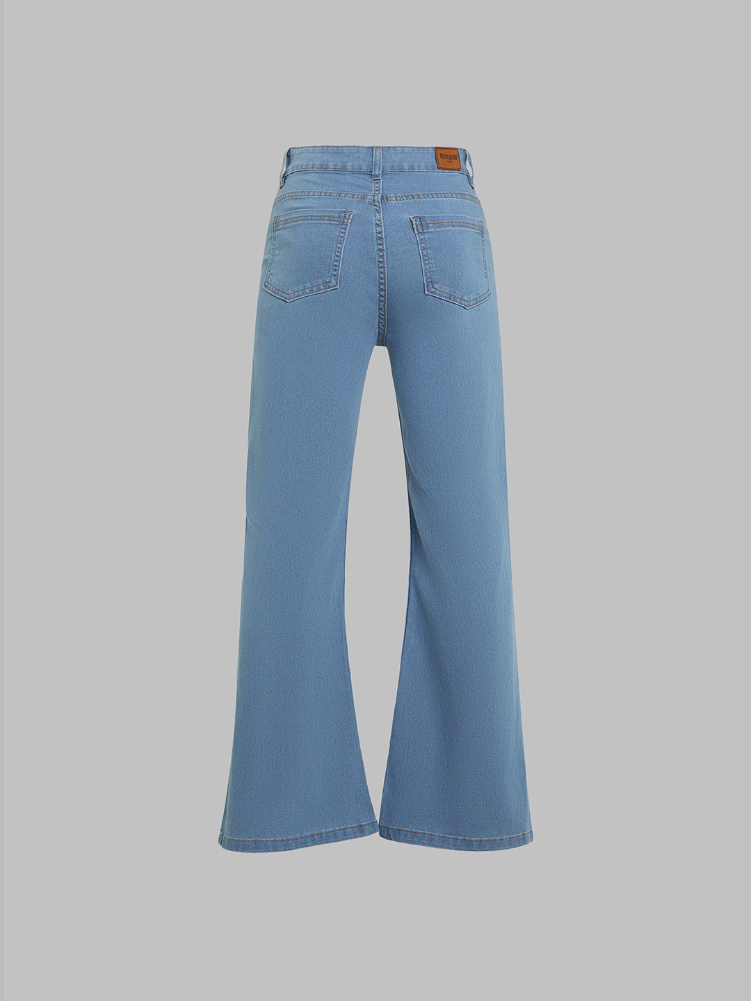 24/7 comfort Light Blue Bootcut High rise Stretchable Denim Jeans