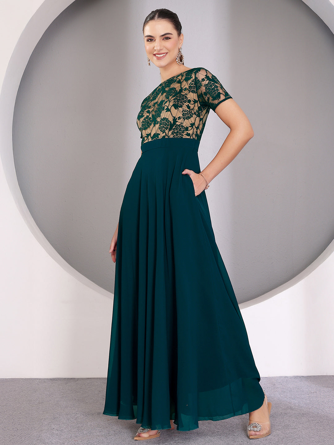 Teal dress — Relaxed Fit | Miss Chase