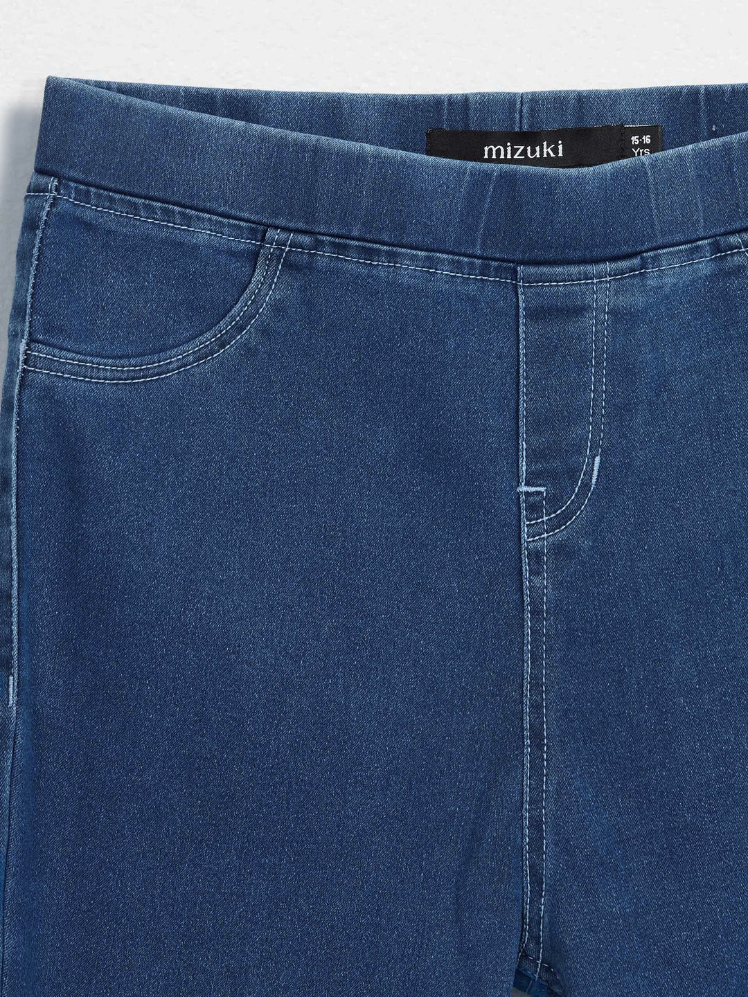 Mid-Blue Skinny-Fit Denim Jeggings  for Girls/Teenagers