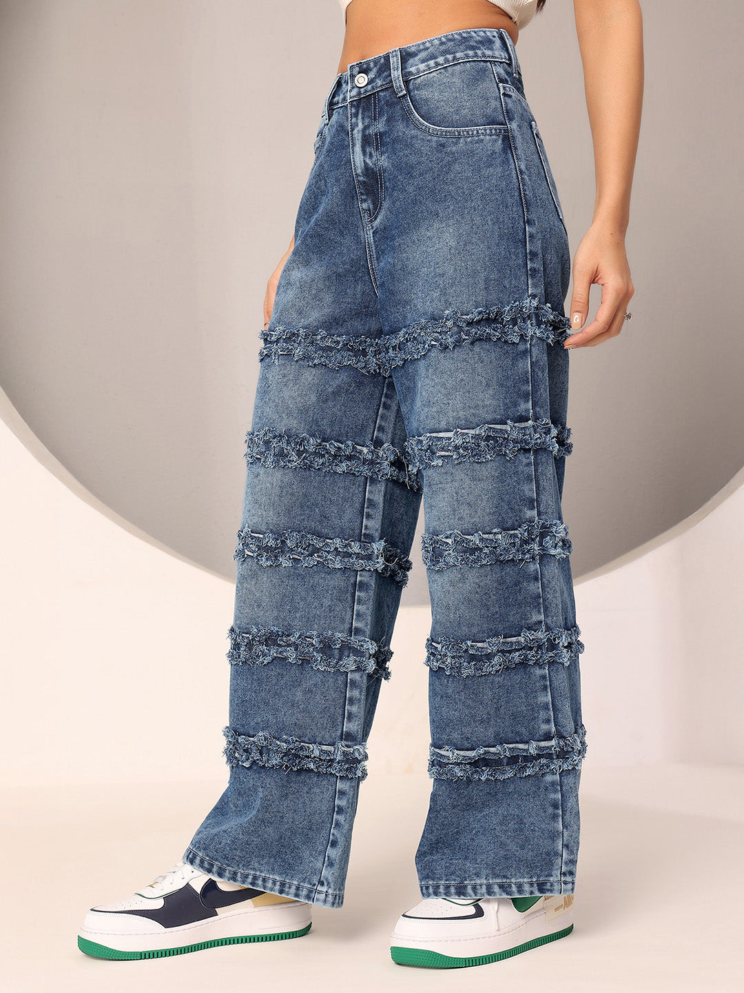 Navy Blue Denim jeans — Dolce Crudo