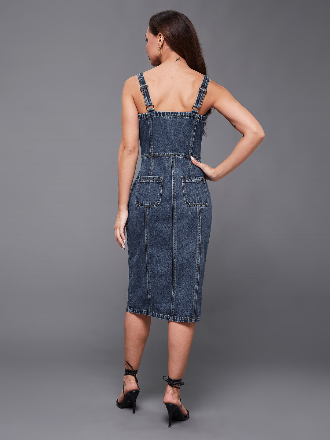 Women's Miss Chase Blue dress — Slim