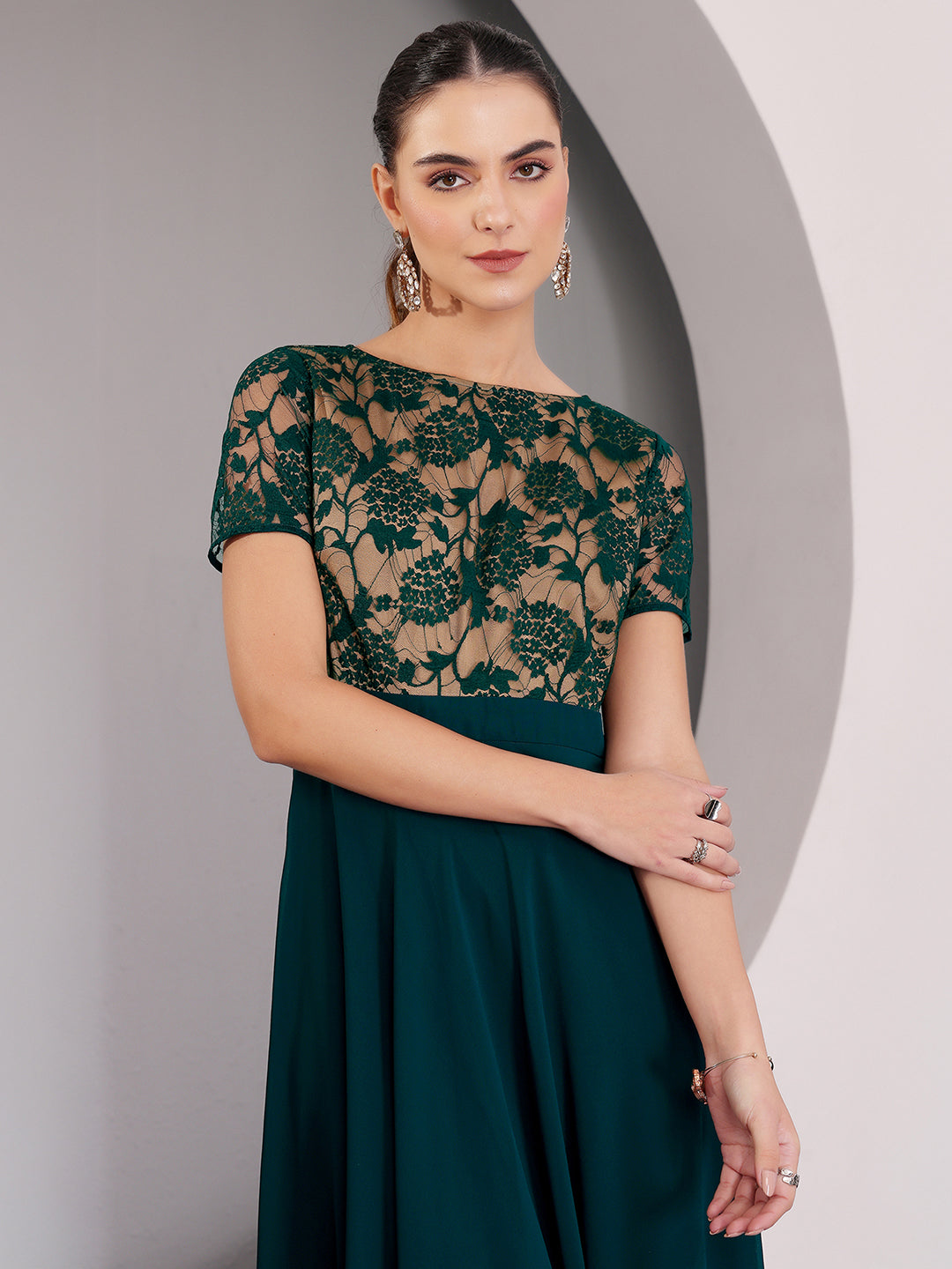 Teal dress — Miss Chase India