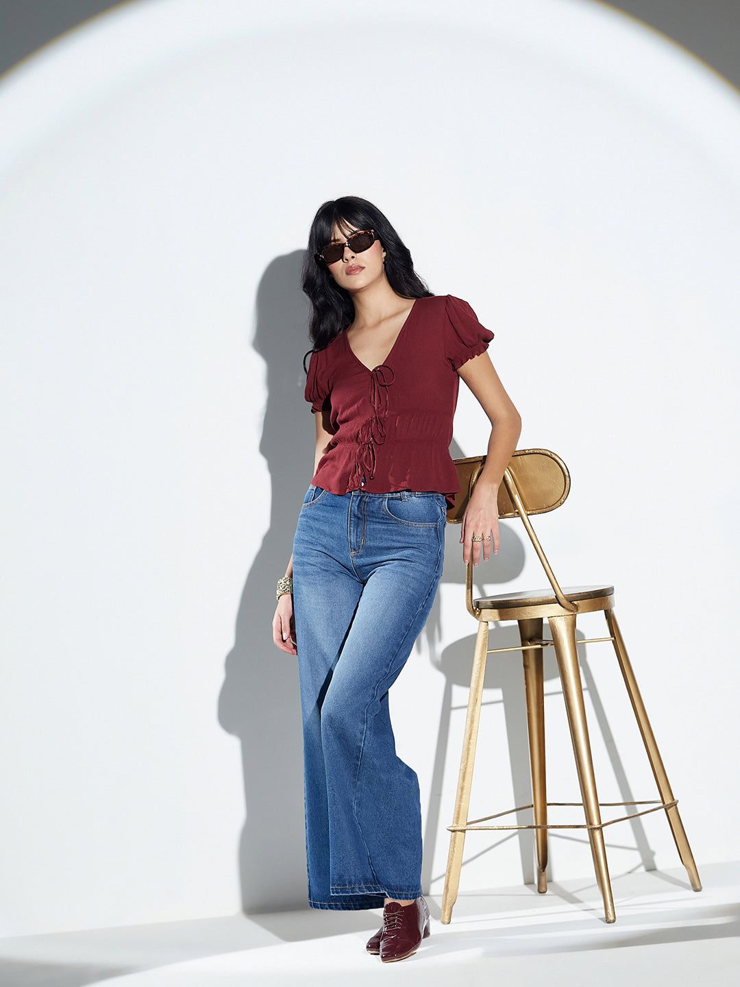 Miss Chase Dark Blue jeans for Women, sizes 26