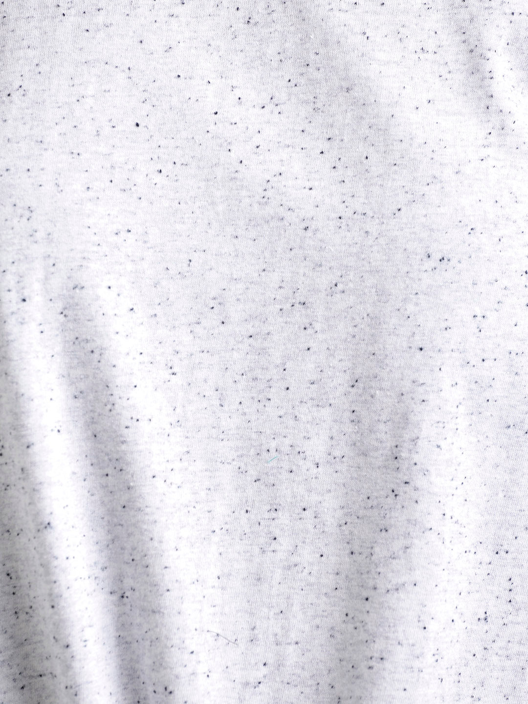 Women's Grey Round Neck Half Sleeves Solid Knotted Textured Top