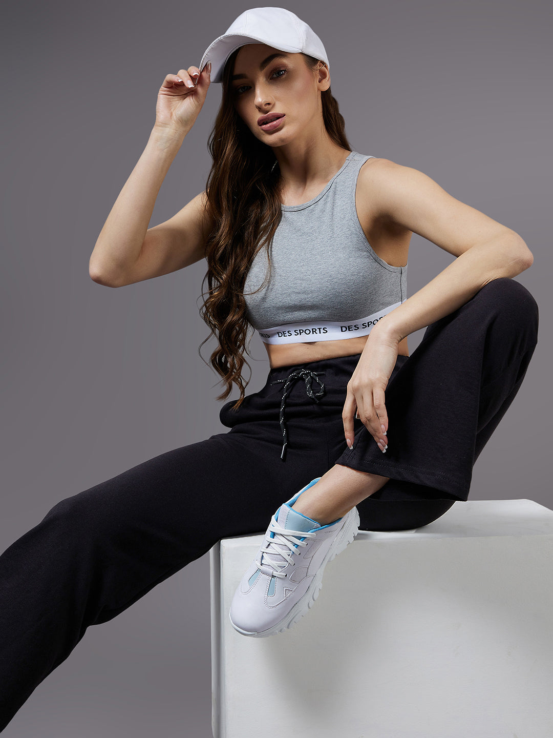 Women's Black Solid Regular Track Pants