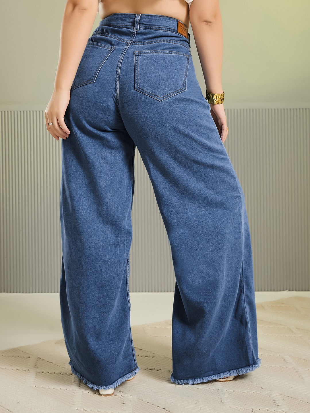 Black Skinny Fit High Rise Stretchable Denim Jeans for Women